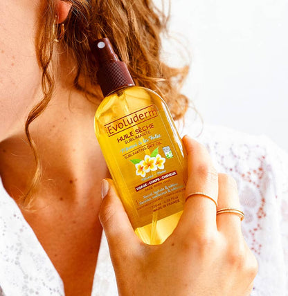 Huile Sèche Sublimante Monoï - Evoluderm