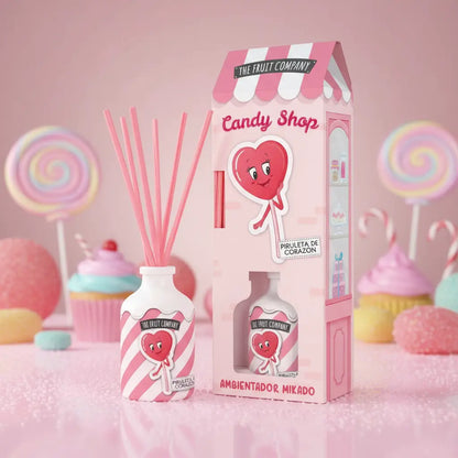 Coffret "coeur de sucette - The Fruit Company